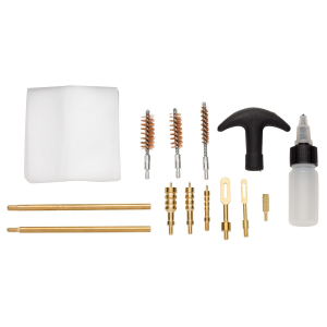 Browning 124303 Pistol Field Cleaning Kit Multi-Caliber Black/Gold/Orange - Browning
