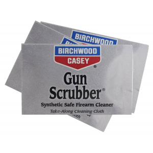 Birchwood Casey 33312 Gun Scrubber Take Alongs 12 Individual Wipes Per Pack