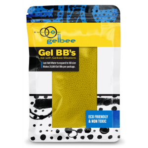 gelbee GFGBB7 Gel BBs Yellow 20\t000 BBs