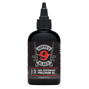 Hoppe's HBL4 Black Precision Oil Lubricates Prevents Rust & Corrosion 4 oz. Squeeze Bottle