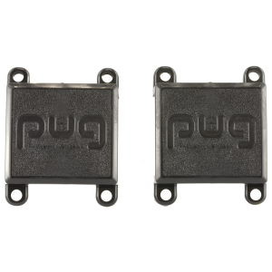 Techna Clip Pug Handgun Holster Mount, Fits All Techna Clip Models, Includes 2 Pug Mounting Brackets and Screws, Black Finish PUGDB