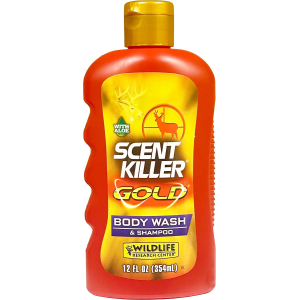Wildlife Research 1240 Scent Killer Gold Body Wash/Shampoo Odor Eliminator 12 oz Bottle
