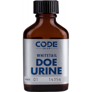 Code Blue OA1004 Blue Deer Attractant Doe Urine Scent 1oz Bottle