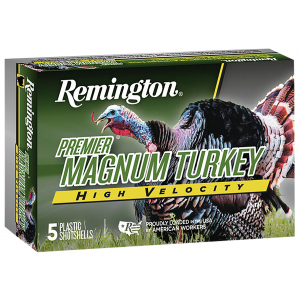 REMINGTON Ammunition 20119 Premier Magnum Turkey High Velocity 20 Gauge 3 In 1 1/8 Oz 5 Shot 5 Per Box/ 20 Cs