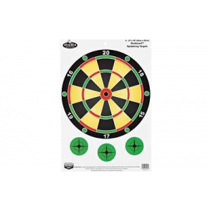 Birchwood Casey 35562 Pregame Shotboard Hanging Paper All Firearms 12 in x 18 in Impact Enhancement Splatter 8 Targets