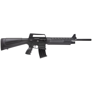 Rock Island VR60SMOKE VR60 12 Gauge 5+1 3 in 20 in Barrel, Exclusive Smoke Cerakote Finish, Synthetic Stock, Adj. Front/Carry Handle Rear Sights, Manual Safety, Shotgun