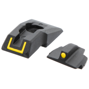 Ruger 90649 Security-Series Sight Set\t Yellow Black | Yellow Front Sight Yellow Rear Sight