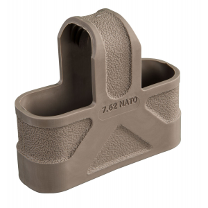 Magpul MAG002-FDE Original Magpul made of Rubber with Flat Dark Earth Finish for 7.62x51mm NATO Mags 3 Per Pack
