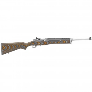 RUGER Mini-14 5.56mm Laminated Chevron Brown/black Stock Ss 5887