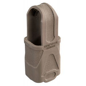 Magpul MAG003-FDE Original Magpul made of Rubber with Flat Dark Earth Finish for 9mm Subgun Mags 3 Per Pack