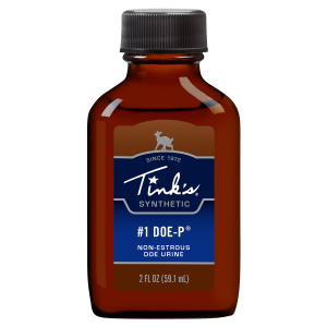 Tinks W5254 #1 Doe-P Synthetic Deer Attractant Doe Urine Scent 2 oz Glass Bottle