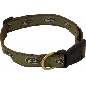 Drake Waterfowl DW9805 Adjustable Collar Team Dog Brown Nylon OSFA