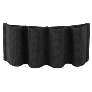 Sticky Holsters Venatic, Shell Holder, Compatible with Sticky Stock Pad/Riser (SPR), Holds (4) 12 Gauge Shotgun Shells, Matte Finish, Black SPR-S