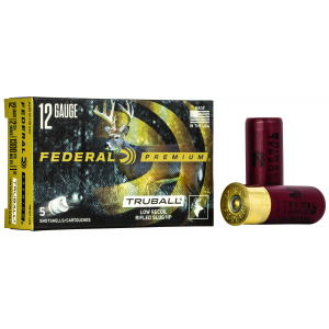 FEDERAL Pb127lrs Premium Vital-shok Truball 12 Gauge 2.75 In 1 Oz Rifled Slug Shot 5 Per Box/ 50 Cs