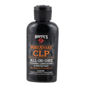 Hoppe's HSO BoreSnake Oil CLP Cleans Lubricates Prevents Rust Pinpoint Applicator 2 oz. Squeeze Bottle
