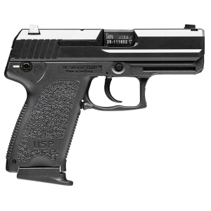 H&K 81000342 USP V7 LEM Compact 40 S&W 10+1 3.58 in Black Polygonal, Rifled Barrel, Black Serrated Slide Black Polymer Frame, Black Polymer Grip, Pistol