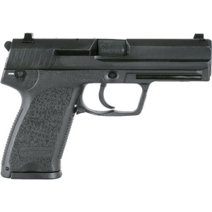 H&K 81000308 USP V1 9mm Luger 15+1 4.25 in Polygonal, Rifled Barrel, Black Serrated Slide, Black Polymer Frame w/Serrated Trigger Guard, Black Polymer Grips Right Hand, Pistol