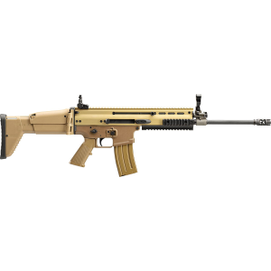 FN 985012 SCAR 16s NRCH 5.56x45mm NATO 16.25 in Barrel, 30+1, FDE Anodized Receiver, FDE Telescoping Side-Folding Stock With Adjustable Cheekpiece, Rifle