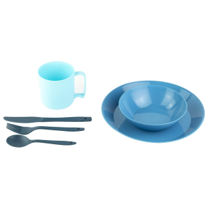 UST - Ultimate Survival Technologies PackWare Dish Set, Blue 1142761 - Ust