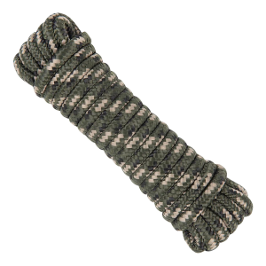 Vanish 5906 Multipurpose Outdoor Rope 16-Carrier Braided Strands 25' - Allen