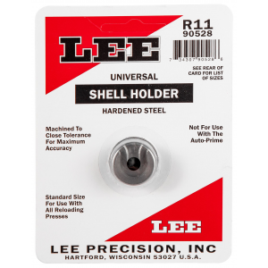 Lee Precision 90528 Shell Holder Universal #11R 303 Savage / 444 Marlin / 44 Special / 44 Mag / 45 Colt
