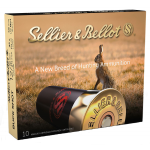 Sellier & Bellot SB12BSI Hunting 12 Gauge 2.75 in 12 Pellets 1 1/8 oz 1 Buck Shot 10 Per Box/ 25 Case