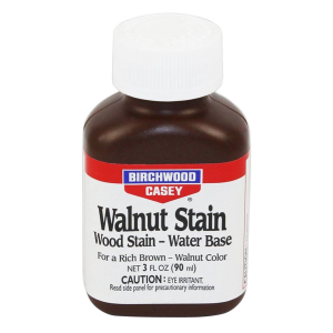 Birchwood Casey 24123 Walnut Wood Stain Water-Based 3 oz. Bottle
