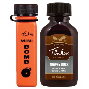 Tinks W6197 Trophy Buck Deer Attractant Buck Urine Scent 1 oz Includes Mini Bomb
