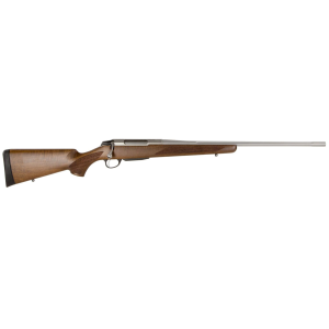 Tikka JRTXA718 T3x Hunter 270 Win 3+1 22.40 in Fluted Barrel, Stainless Steel Metal Finish, Oiled Wood Stock, Rifle