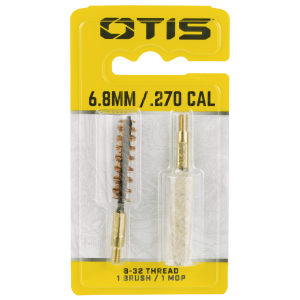 Otis Technology Brush and Mop Combo Pack FG-327-MB, For 6.8MM/270 Caliber, Includes 1 Brush and 1 Mop FG-327-MB