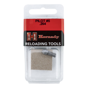 Hornady 390947 Cam Lock Pilot .264 Silver 6.5 Creedmoor Steel