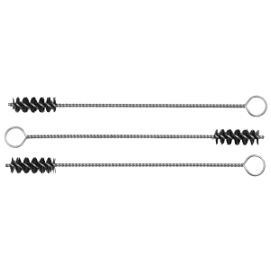 Birchwood Casey Looped Handle 9 in Nylon Pistol Brushes BC-41212, Fits 44/45Cal, 3 Pack BC-41212