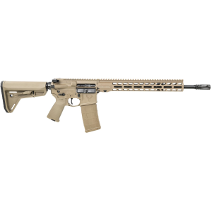 Stag Arms STAG15000242 Stag 15 Tactical 5.56x45mm NATO 30+1 16 in Ballistic Advantage Hanson-Profile Barrel, VG6 Delta Flash Hider, 13.5 in Slimline M-Lok Handguard, Picatinny Rail, FDE, Magpul MOE SL Stock & Grip, Magpul PMAG Gen M3 30rd Mag, Rifle
