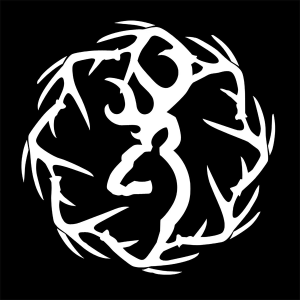 Browning 3922401647 Sheds Decal White Vinyl Sticker 6 - Browning