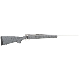 Howa HHS62511 M1500 HS Precision 6.5 Creedmoor 5+1 22 in, Stainless Steel Metal Finish & Gray Black Webbed Fixed HS Precision Stock, Rifle