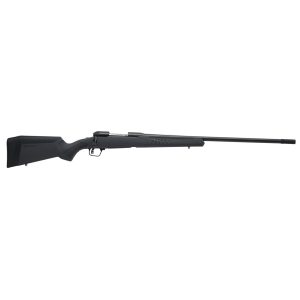 Savage Arms 57147 110 Long Range Hunter 280 Ackley Improved 4+1 26 in, Matte Black Metal, Gray Fixed AccuStock with AccuFit, Rifle