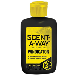 Scent-A-Way 00791 Max Windicator Odorless Scent Powder 0.98 oz Squeeze Bottle