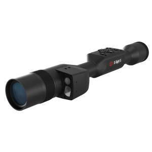 ATN DGWSXS5255LRF X-Sight 5 LRF Night Vision Rifle Scope\t Black Anodized 5-25x30mm\t Gen 5\t Smart Mil Dot Reticle\t Features Laser Rangefinder