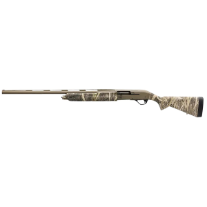 Winchester 511310291 SX4 Hybrid Hunter 12 Gauge 3.5 Chamber 4+1 2.75 26, FDE Cerakote Rec/Barrel, Mossy Oak Shadow Grass Habitat Furniture, Fiber Optic Front Sight Left Hand, Shotgun