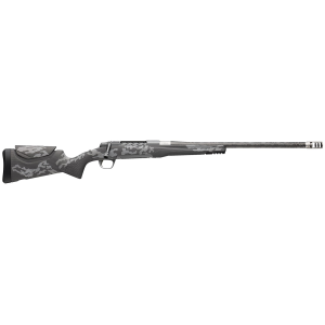 Browning 036084298 X-Bolt 2 Mtn Pro SPR 7mm PRC 3+1 20 Carbon Fiber Wrapped Threaded Barrel, Carbon Gray Cerakote Drilled & Tapped Stainless Steel Receiver, Pic Rail Forend, Adj Comb w/Gray Graphics Carbon Fiber Stock, Rifle - Browning