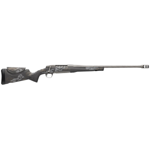 Browning 036082299 X-Bolt 2 Mountain Pro SPR Full Size 6.8 Western 3+1 20 Tungsten Cerakote Spiral Fluted Threaded Barrel & Drilled & Tapped Stainless Steel Receiver, Pic Rail Forend, Adj Comb & LOP Bronze/Gray Graphics Carbon Fiber Stock, Rifle - Browning