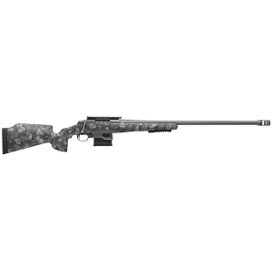 Browning 036043298 X-Bolt 2 Pro LR SPR 7mm PRC 5+1 26 Carbon Gray Cerakote Fluted Threaded Sporter Barrel, Carbon Gray Cerakote Pic Rail Steel Receiver, McMillan Game Warden 2.0 Urban Carbon Ambush Carbon Fiber Stock, Rifle - Browning