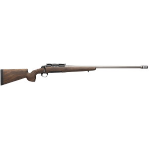 Browning 036077282 X-Bolt 2 Long Range 6.8 Creedmoor 4+1 24 Matte Gray Fluted Threaded Sporter Barrel, Matte Blued Pic Rail Stainless Steel Receiver, McMillan Game Scout Wood Finish Composite Stock, Rifle - Browning
