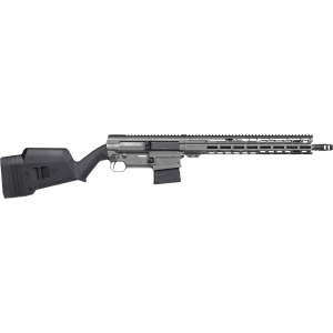 CMMG 38A530CTNG Dissent BR3 308 Win 10+1 16.10 Black Nitride Threaded Barrel, Tungsten Cerakote Aluminum Receiver w/Pic Rail, M-LOK Handguard, Magpul SGA Black Poly Stock, Ambi, Rifle - Cmmg