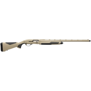 Browning 011792205 Maxus II 12 Gauge Semi-Auto 3.50 4- 2.75 Shells 26 Vintage Tan Cerakote Vent Rib Barrel, Vintage Tan Cerakote Aluminum Receiver, Adj Shim Earth w/Black Overmolding Composite Stock, Invector-Plus Extended Chokes, Shotgun - Browning