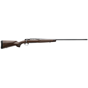 Browning 036005299 X-Bolt 2 Medallion Full Size 6.8 Western 3+1 24 High Gloss Steel Threaded Barrel, Engraved Blue Polished Drilled & Tapped Steel Receiver, Fixed Grade III/IV Walnut Stock, Radial Muzzle Brake, Rifle - Browning