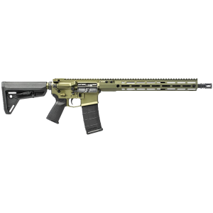 Aero Precision APCR640450 M4E1 Pro 5.56 NATO 30+1 16 Black Anodized Steel Threaded Barrel, OD Green Anodized Pic Rail Aluminum Receiver, M-LOK Handguard, Magpul SL Black Synthetic Stock, Black Magpul Grip, Rifle - Aero