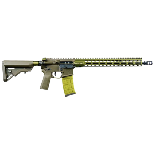 Stag STAG15005612 Stag 15 Project SPCTRM 223 Wylde 30+1 16 Stainless Ballistic Advantage Lightweight Hanson Barrel, OD Green Aluminum Rcvr, 15 Slim M-LOK Handguard, OD Green Synthetic Adj B5 Sopmod Stock, B5 Type 22 P-Grip, Right Hand, Rifle - Stag Arms