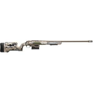 Browning 0360122 X-Bolt 2 Hells Canyon Max LR 270 Win 6+1 24 Smoked Bronze Cerakote Threaded Barrel, Smoked Bronze Cerakote Drilled & Tapped Steel Receiver, Pic Rail Forend, Adj Comb Ovix Camo Synthetic Stock, Rifle - Browning