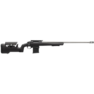 Browning 035567292 X-Bolt Target Max Lite 6mm GT 10+1 26 Satin Gray Bull/Fluted Barrel, Matte Blued Steel Receiver, Matte Black Fixed Max Adj Comb Stock, Right Hand, Rifle